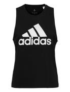 Essentials Big Logo Tank Top Tops T-shirts & Tops Sleeveless Black Adidas Sportswear