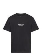 Jorvesterbro Tee Ss Crew Neck Noos Jnr Tops T-Kortærmet Skjorte Black Jack & J S