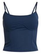 Butter Soft Top True To Body Tops T-shirts & Tops Sleeveless Navy Rethinkit