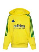 J Np Hoodie Tops Sweatshirts & Hoodies Hoodies Yellow Adidas Sportswear