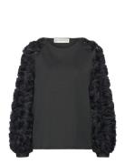 291 Juliette Top Tops T-shirts & Tops Long-sleeved Black Ida Sjöstedt