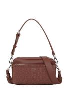 Ck Must Conv Camera Bag_Mono Bags Small Shoulder Bags-crossbody Bags Brown Calvin Klein