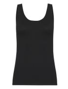 Vmmisa Sl Seamless Rib Top Noos Tops T-shirts & Tops Sleeveless Black Vero Moda Maternity