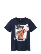 Nkmjavis Dragonball Ss Top Noos Vde Tops T-Kortærmet Skjorte Navy Name It