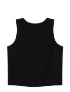 Nkfnakal Sl Short Top Noos Tops T-shirts Sleeveless Black Name It