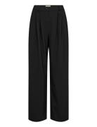 Sc-Frankie Bottoms Trousers Wide Leg Black Soyaconcept