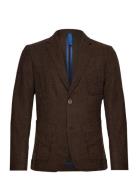 Jere Wool Jacket Suits & Blazers Blazers Single Breasted Blazers Brown FRENN