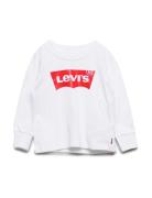 Levi's® Long Sleeve Batwing Tee Tops T-shirts Long-sleeved T-Skjorte White Levi's