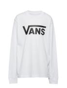 By Vans Classic Ls Boys Tops Sweatshirts & Hoodies Sweatshirts White VANS