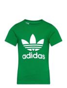 Trefoil Tee Sport T-Kortærmet Skjorte Green Adidas Originals