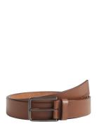 Warmth Oiled Grain 35Mm Accessories Belts Classic Belts Brown Calvin Klein