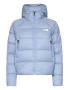 W Hyalite Down Hoodie - Eu Sport Jackets Padded Jacket Blue The North Face