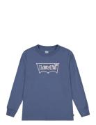 Levi's® Rope Batwing Tee Tops T-shirts Long-sleeved T-Skjorte Blue Levi's