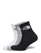 Multi Sport Cush Quarter Sock 3P Sport Socks Regular Socks Multi/patterned The North Face