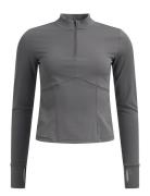 Butter Soft Half Zip - True To Body Tops Sweatshirts & Hoodies Sweatshirts Grey Rethinkit