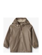 Rainwear Chardy Jacket Outerwear Rainwear Jackets Brown Wheat