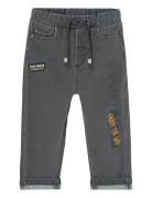 Denim Trousers Knit For Baby -Bci Bottoms Jeans Regular Jeans Grey Boboli