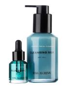 Gift Box Cleansing Silk & Blue Drops Mini Hudplejesæt Nude RAAW Alchemy