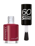 60 Seconds Nail Polish 710 Oh My Chery Neglelak Makeup Red Rimmel