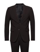 Plain Mens Suit - Normal Length Habit Black Lindbergh