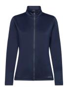 W Ess Full Zip Sweat Sport Sweatshirts & Hoodies Sweatshirts Blue Musto