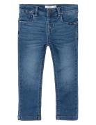 Nmmsilas Slim Swe Jeans 8001-Th Noos Bottoms Jeans Skinny Jeans Blue Name It