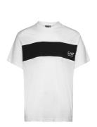 T-Shirt Tops T-Kortærmet Skjorte White EA7