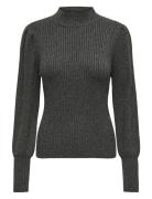 Onlkatia L/S Highneck Pullover Knt Noos Tops Knitwear Jumpers Grey ONLY