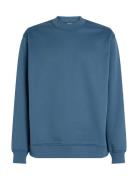 Logo Tape Crew Neck Tops Sweatshirts & Hoodies Sweatshirts Blue Calvin Klein Jeans