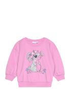 Nmfvalona Ls Long Boxy Sweat Unb Tops Sweatshirts & Hoodies Sweatshirts Pink Name It