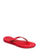 Flipflop With Glitter Shoes Summer Shoes Sandals Flip Flops Red Ilse Jacobsen