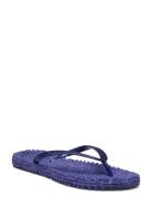 Flipflop With Glitter Shoes Summer Shoes Sandals Flip Flops Blue Ilse Jacobsen