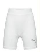 Liga Baselayer Shorttight Jr Sport Shorts Sport Shorts White PUMA