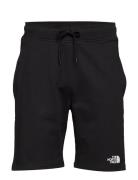 M Standard Short Light-Eu Sport Shorts Sweat Shorts Black The North Face