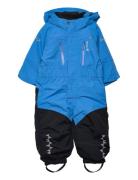 Penguin Snowsuit Kids Moss 80 Sport Coveralls Snow-ski Coveralls & Sets Multi/patterned ISBJÖRN Of Sweden