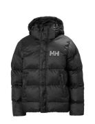 Jr Vision Puffy Jacket Sport Jackets & Coats Puffer & Padded Black Helly Hansen