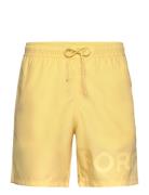 Borg Swim Shorts Sport Shorts Yellow Björn Borg