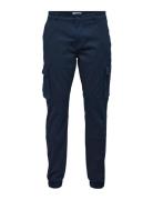 Onscam Stage Cargo Cuff Life 6687 Noos Bottoms Trousers Cargo Pants Navy ONLY & SONS