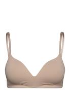 Bra Flora Theresia Lingerie Bras & Tops Soft Bras Non Wired Bras Beige Lindex