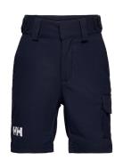 Jr Hh Qd Cargo Shorts Sport Shorts Sport Shorts Blue Helly Hansen