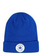 Converse Chuck Patch Watch Cap Sport Headwear Hats Beanie Blue Converse