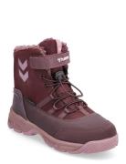 Snow Boot Tex Jr Sport Winter Boots Winter Boots W. Velcro Purple Hummel