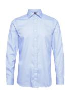 Slim Fit Cut Away Non Iron Dobby Designers Shirts Business Blue Oscar Jacobson