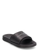 Slide Monogram Tpu Ml Wn Shoes Summer Shoes Sandals Pool Sliders Black Calvin Klein