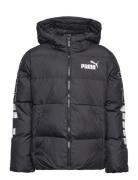 Puma Power Hooded Jacket Sport Jackets & Coats Puffer & Padded Black PUMA