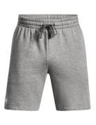 Ua Rival Fleece Shorts Sport Shorts Sweat Shorts Grey Under Armour