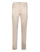 James Brushed 5 Pkt Designers Jeans Regular Cream Morris