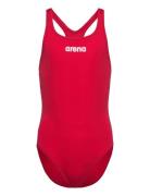 Girl's Team Swimsuit Swim Pro Sport Swimsuits Red Arena