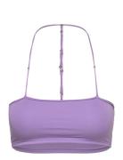 Light Jersey Cropped Top Tops Crop Tops Sleeveless Crop Tops Purple ROTATE Birger Christensen