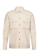 Santy Designers Overshirts Cream Reiss